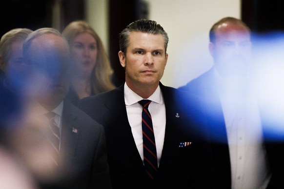 Secretary of Defense Nominee Pete Hegseth Meets with Senator Tuberville Pete Hegseth, President-Elect Trumps nominee for Secretary of Defense, is seen ahead of a meeting with Senator Tommy Tuberville  ...