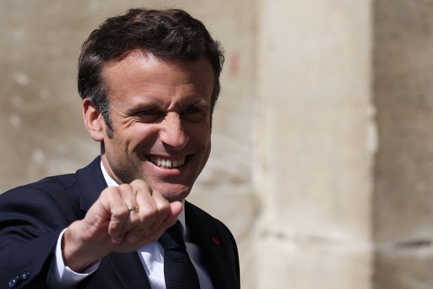 Der alte und neue Präsident Frankreichs: Emmanuel Macron.