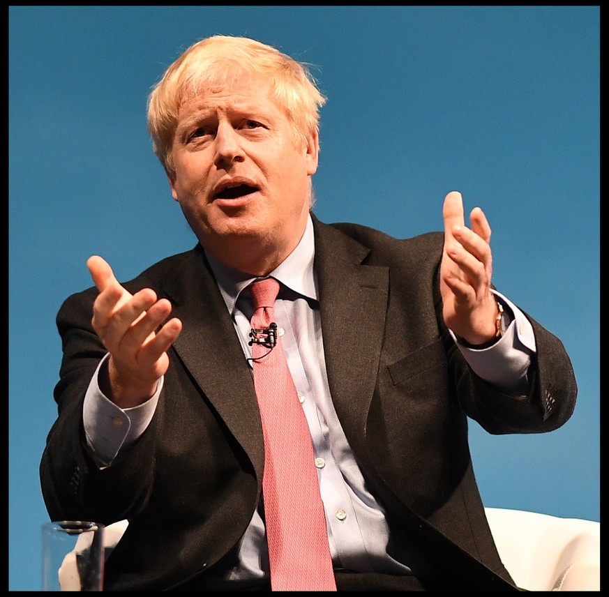 . 12/07/2019. Cheltenham , United Kingdom. Boris Johnson campaigning. Boris Johnson attend a hustings event at Cheltenham racecourse as part of the Conservative party Leadership campaign. PUBLICATIONx ...