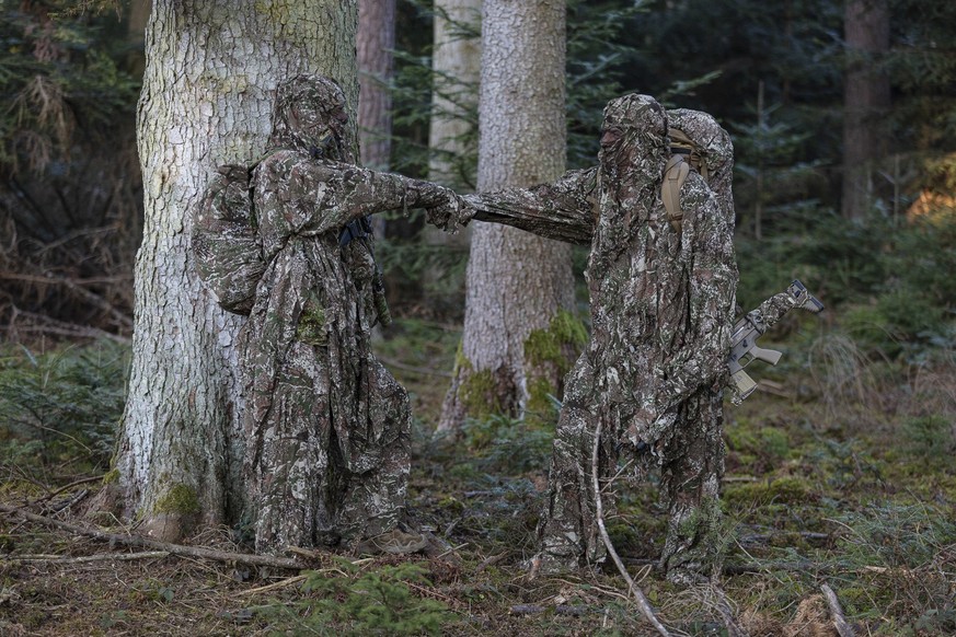 Soldaten können durch das Multicover von Ghosthood fast unsichtbar sein.