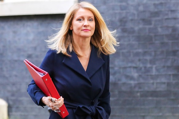 May 9, 2019 - London, UK, United Kingdom - Esther McVey seen in Downing Street..Esther McVey, Brexiteer and a former Secretary of State for Work and Pensions announces plan to run for Tory leadership. ...