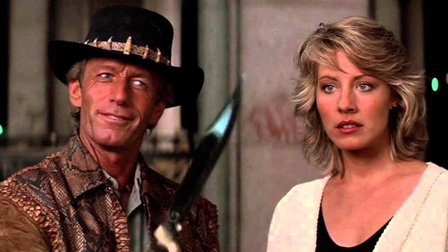 "You call that a knife?" Crocodile Dundee hätte wohl ein Problem mit dem neuen Messer-Verbot.