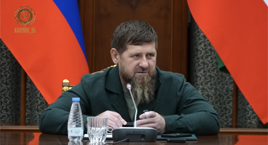 Putins "Bluthund" Ramsan Kadyrow gab den neuen Posten über seinen Telegram-Kanal bekannt.