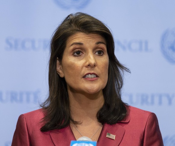 USA: Ambassador Nikki Haley briefs media Ambassador Nikki Haley US Permanent Representative to the United Nations briefs on the US priorities for the 73rd UN General Assembly High-Level Week at UN Hea ...