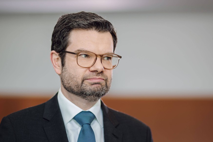 Marco Buschmann FDP, Bundesminister der Justiz, aufgenommen im Rahmen einer Kabinettssitzung im Bundeskanzleramt. Berlin, 01.03.2023 Berlin Deutschland *** Marco Buschmann FDP , Federal Minister of Ju ...