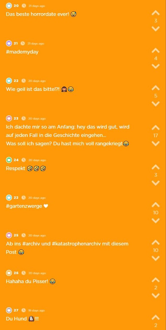 Jodel Horror Date Gartenzwerge