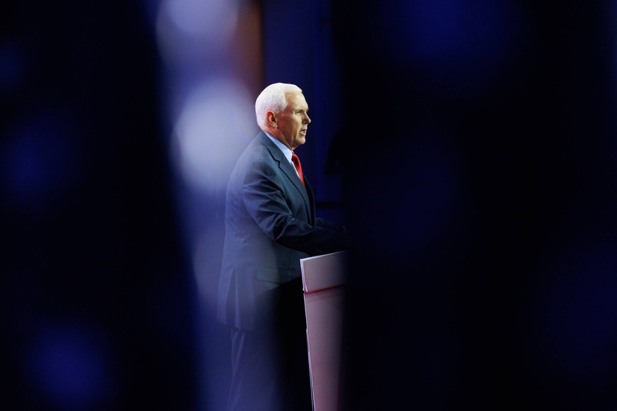 2023 Road To Majority Policy Conference Former 48th U.S. Vice President Mike Pence speaks at the Faith &amp; Freedom Coalitions 2023 Road to Majority Policy Conference in Washington, D.C. on June 23,  ...