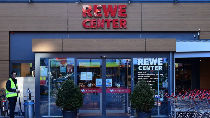 REWE Filiale am 02.04.2020 in K