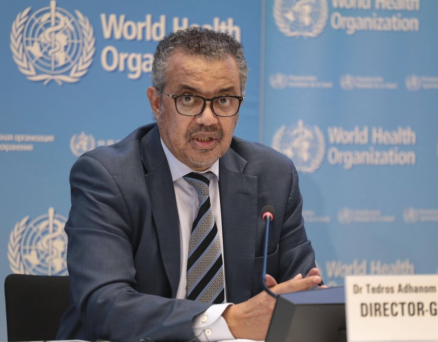 WHO-Generaldirektor Tedros Adhanom Ghebreyesus.