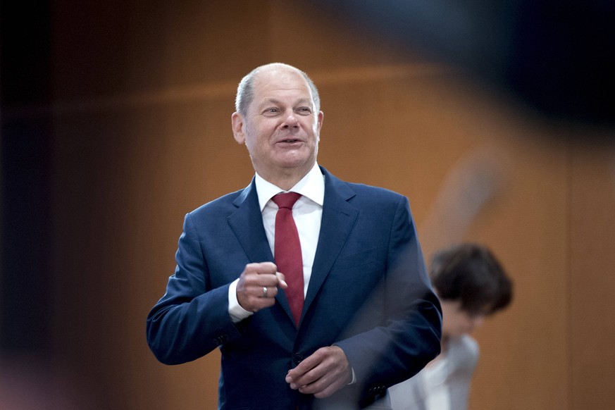 Wird er der Kanzlerkandidat der SPD? Finanzminister Olaf Scholz.