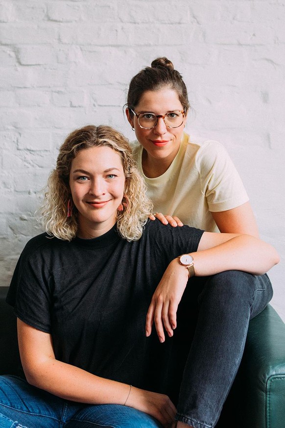 Die Wahltraut-Gründerinnen Sally Lisa Starken (links) und Cordelia Röders-Arnold.