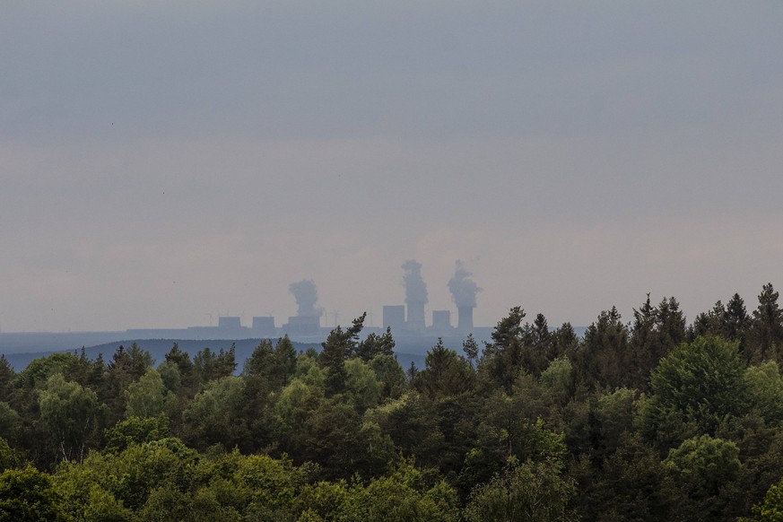 Kohlekraftwerk Boxberg, aufgenommen in Koenigshain, 19.05.2020. Laut Fahrplan der Bundesregierung zum Kohleausstieg soll der letzte Block des Kraftwerks zum Ende des Jahres 2038 abgeschaltet werden. N ...