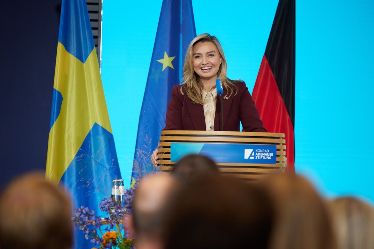 ARCHIV - 12.09.2024, Berlin: Ebba Busch, stellvertretende Ministerpr
