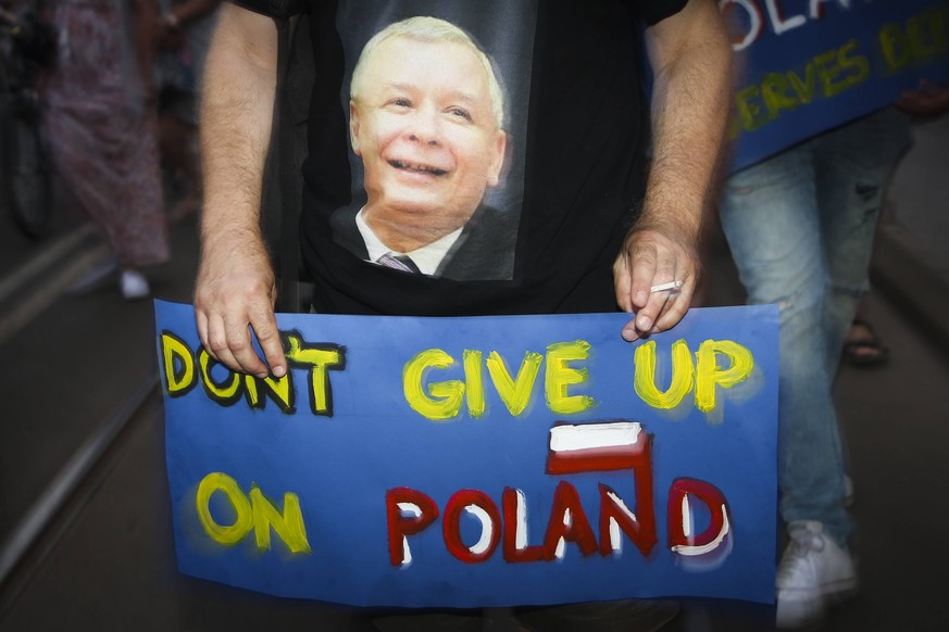 January 12, 2017 - Krakow, Poland - Few hundred people marched in a protest Europe do not let it go! to demonstrate against Law and Justice ruling party and government plans for sweeping changes to Po ...