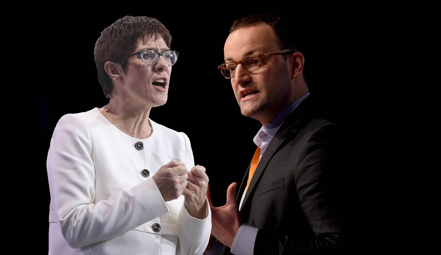 ESSEN, GERMANY - DECEMBER 7: The Member of the German Parliament, Jens Spahn speaks during the 29th annual congress of the Christian Democrats (CDU) on December 7, 2016 in Essen, Germany. Over 1,000 C ...