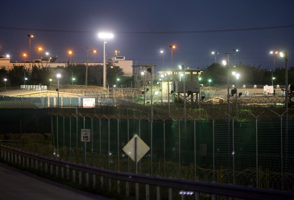 Bildnummer: 52510624 Datum: 15.04.2007 Copyright: imago/Friedrich Stark
Gefangenenlager Camp Delta auf der US Naval Station Guantanamo Bay , Landschaft , Restlichtaufnahme; 2007, Kuba, Guantanamo, Zau ...