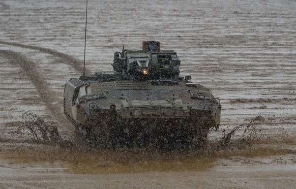 Die "Puma"-Schützenpanzer zählen zu den Sorgenkindern der Bundeswehr.