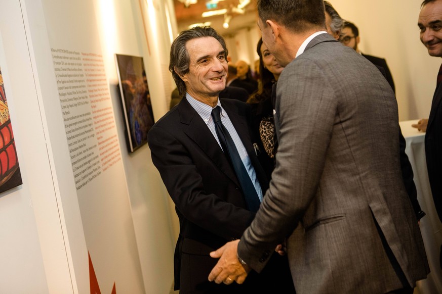 December 11, 2018 - Milan, Italy - Attilio Fontana attends Motomorphosis event held In Milan, Italy on 11 December 2018. Motomorphosis is a ten-year project on education and security about rules on th ...