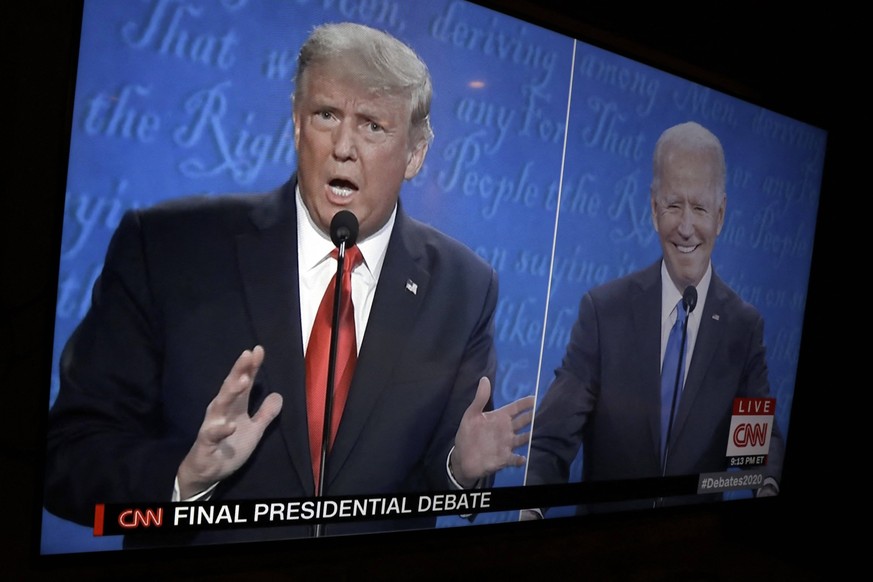 Final 2020 presidential campaign debate - Washington Final 2020 presidential campaign debate between U.S. President Donald Trump and Democratic presidential nominee Joe Biden in Nashville, Tennessee i ...