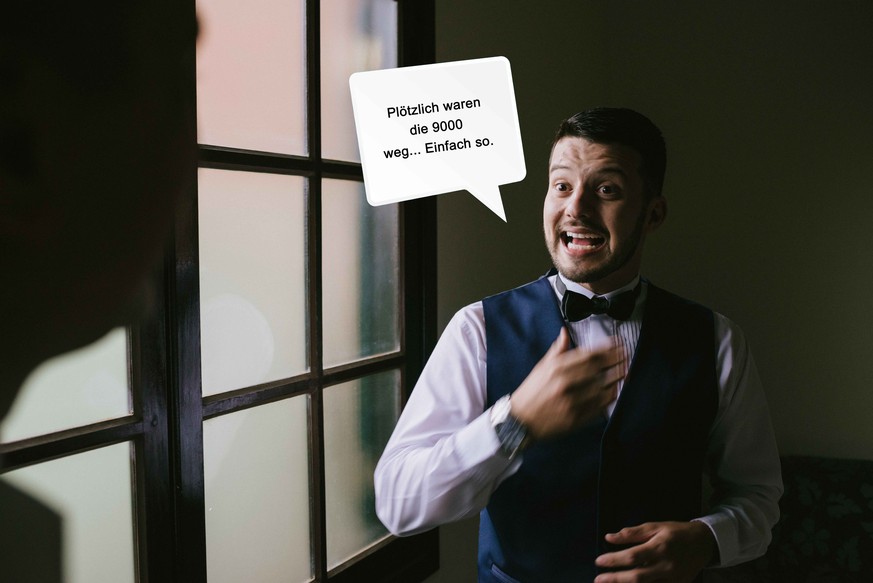 Brazilian groom getting ready for the wedding