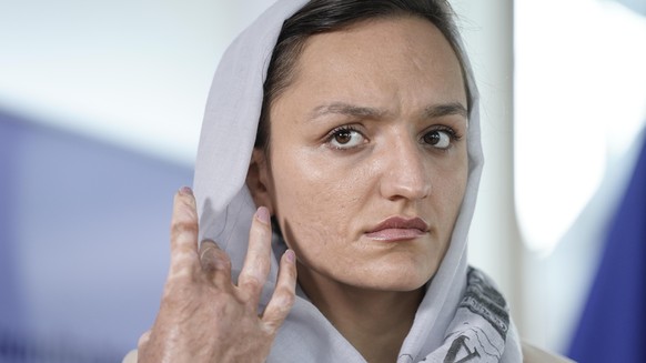 Zarifa Ghafari musste nach der Machtübernahme der Taliban aus Afghanistan fliehen.