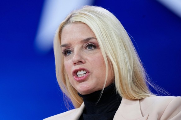 Syndication: USA TODAY Pam Bondi, a former Attorney General of Florida, appearing at the Conservative Political Action Conference, CPAC 2024, at the Gaylord National Resort &amp; Convention Center on  ...