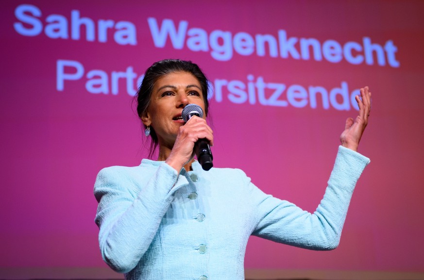 09.06.2024, Berlin: Sahra Wagenknecht, Parteivorsitzende des B