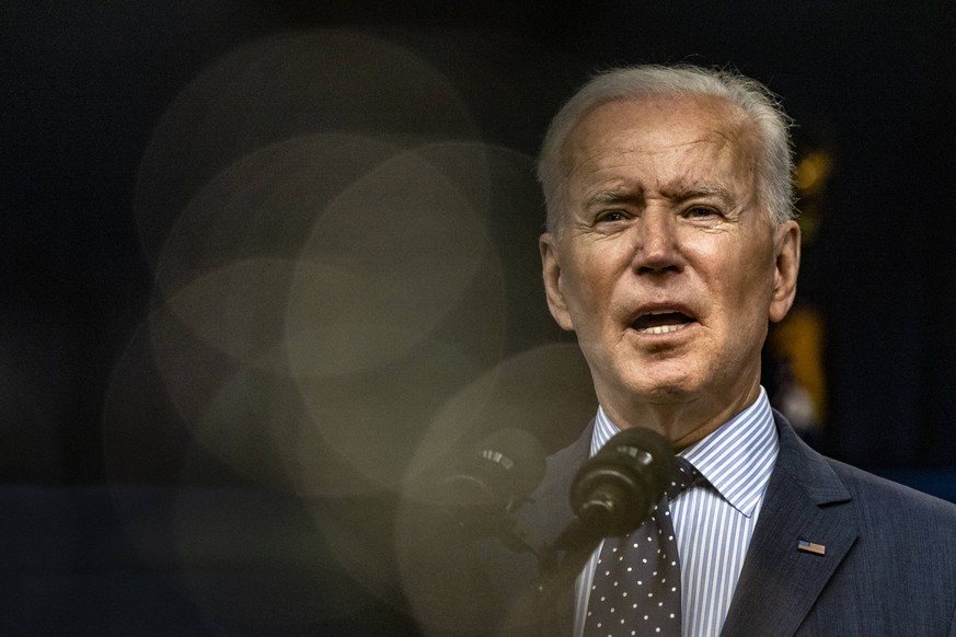 U.S. President Joe Biden speaks in the Eisenhower Executive Office Building in Washington, DC on Wednesday, June 2, 2021. Biden announced a plan to work with churches, colleges, businesses and celebri ...