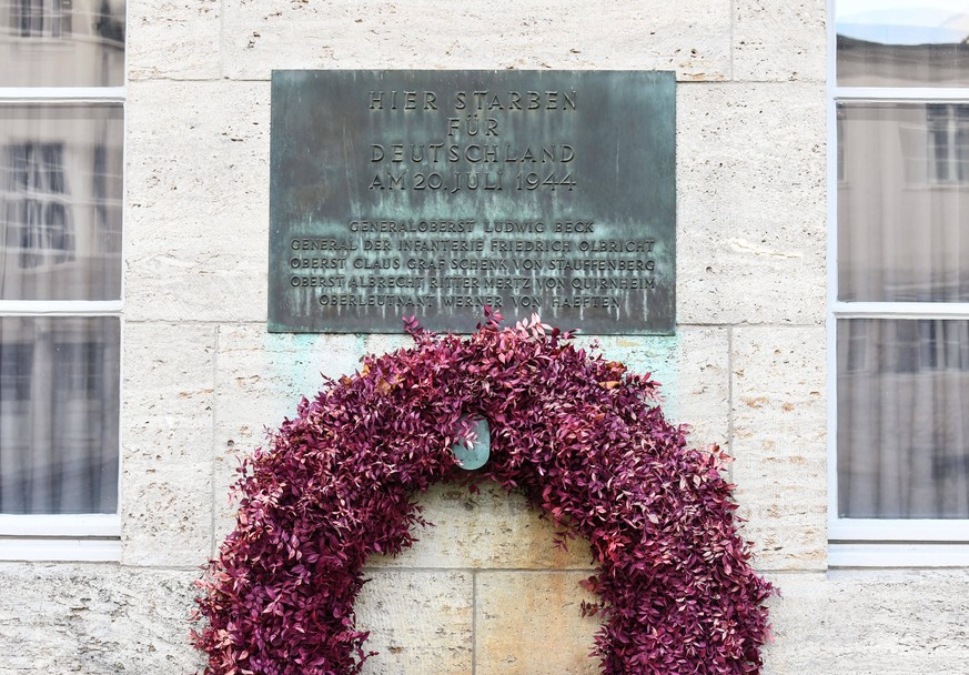 Gedenktafel in der Gedenkst