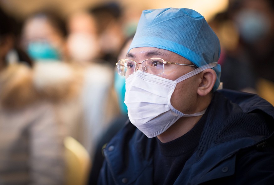 Ärzte müssen in Wuhan mit minimalen Ressourcen arbeiten.