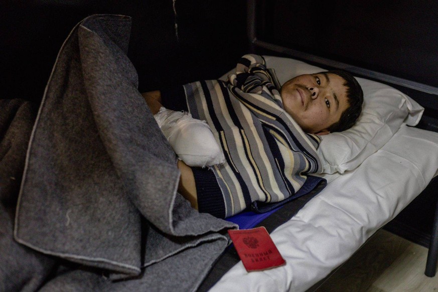 RECORD DATE NOT STATED 266739.jpg Photos published by Ukraine President Volodymyr Zelenskyy on Jan 11, 2025 shows two North Korean military personnel captured by Ukraine forces soldiers in the Kursk r ...