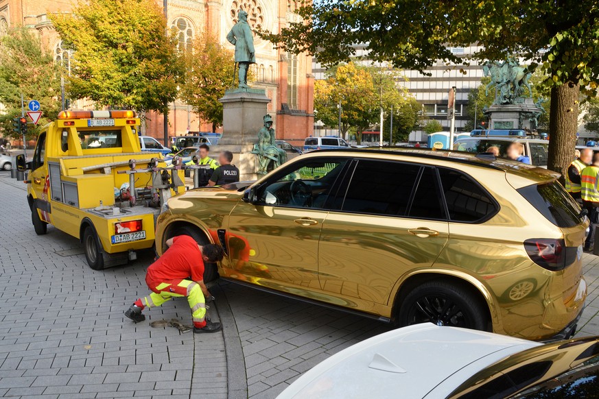 Man kann sich drin spiegeln.