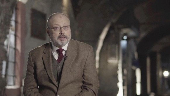 Jamal Khashoggi während eines
Interviews: Nach zwei Wochen hat das saudische Königshaus den Tod des
bekannten Regimekritikers bestätigt.