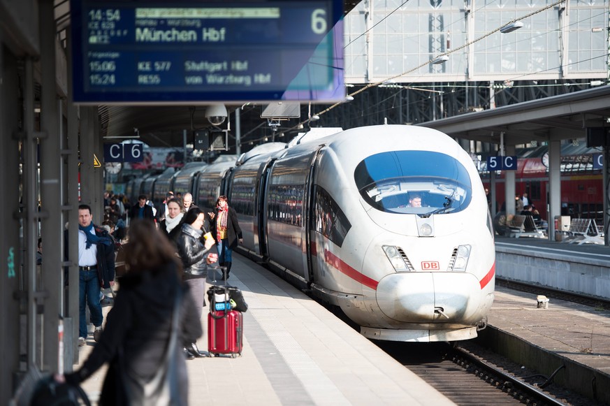 Ein ICE am Frankfurter Bahnhof (Archivfoto).