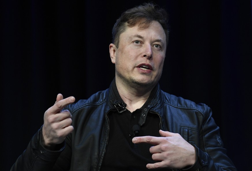 FILE -Tesla and SpaceX Chief Executive Officer Elon Musk speaks at the SATELLITE Conference and Exhibition in Washington, Monday, March 9, 2020. Musk is asking a federal judge to nullify a subpoena fr ...