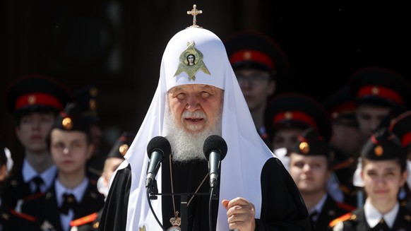 Das russisch-orthodoxe Kirchenoberhaupt Patriarch Kirill.