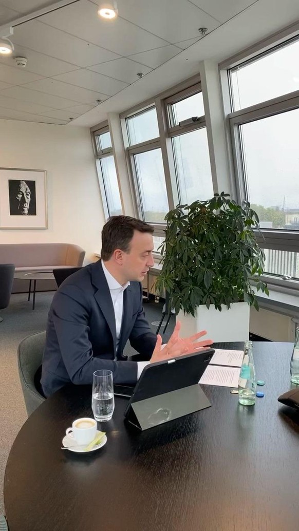 Seit Dezember 2018 Generalsekretär der Union: Paul Ziemiak in seinem Büro im Konrad-Adenauer-Haus in Berlin.