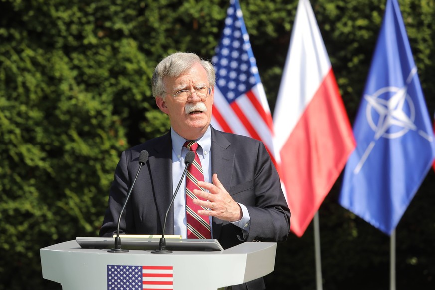 John R. Bolton, the 27th National Security Advisor of the United States in Warsaw Mariusz Blaszczak, Poland s Minister of National Defence and John R. Bolton, the 27th National Security Advisor of the ...