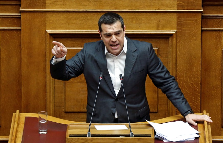Griechenlands&nbsp;Ministerpräsident Alexis Tsipras stellt sich am Mittwochnachmittag einem Misstrauensvotum.&nbsp;