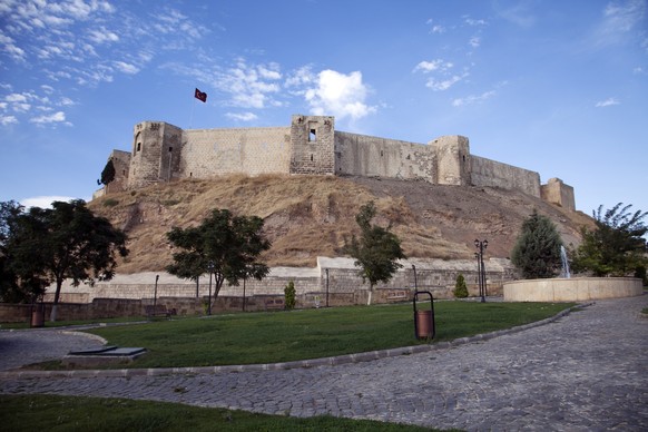 Gaziantep castle was built as an observation tower during the Roman period.