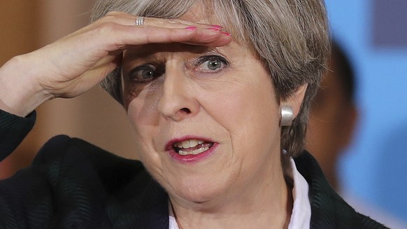 Die britische Regierungschefin Theresa May sucht nach einem Modell für eine Partnerschaft mit der EU.
