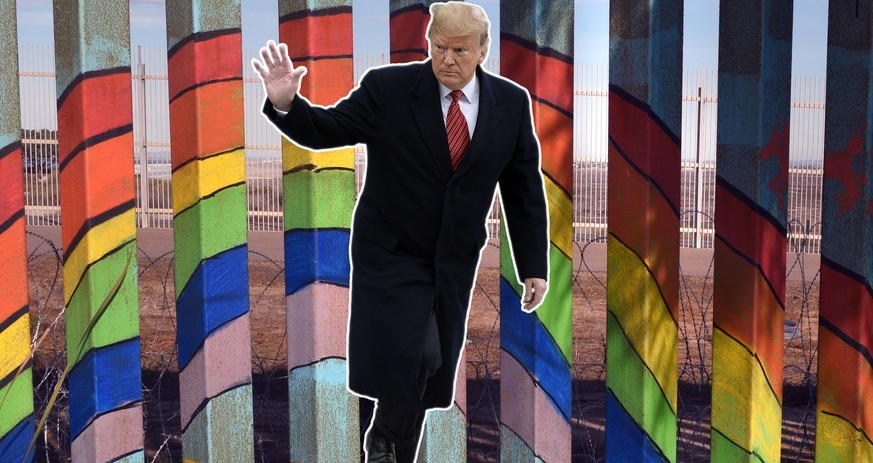 US-Präsident Donald Trump hält an seinen Mauerplänen fest. Koste es, was es wolle.
