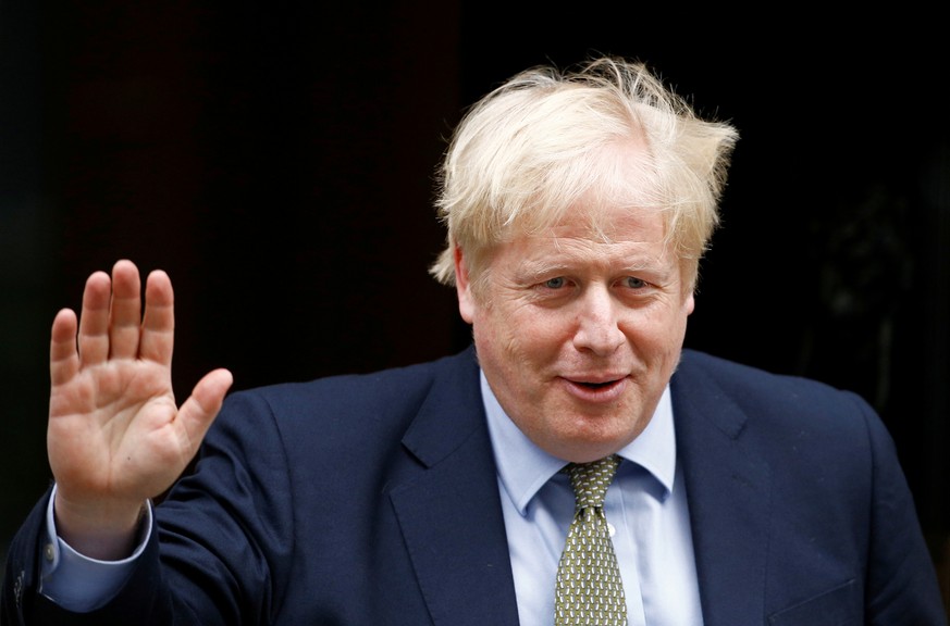 Britain's Prime Minister Boris Johnson leaves Downing Street in London, Britain, January 8, 2020. REUTERS/Henry Nicholls