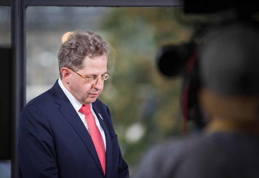 Landtagswahl 2019 im Landtag in Dresden. Hans--georg Maa