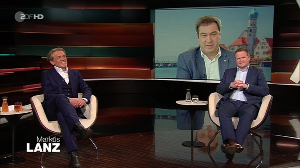 Zudem zu Gast: Hajo Schumacher (l.) und Frank Schwabe (r.).