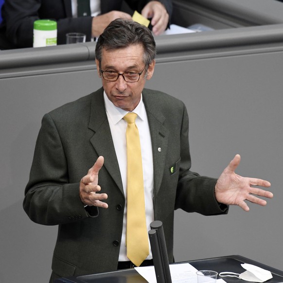 Christoph Hoffmann in der 233. Sitzung des Deutschen Bundestages im Reichstagsgebäude. Berlin, 10.06.2021