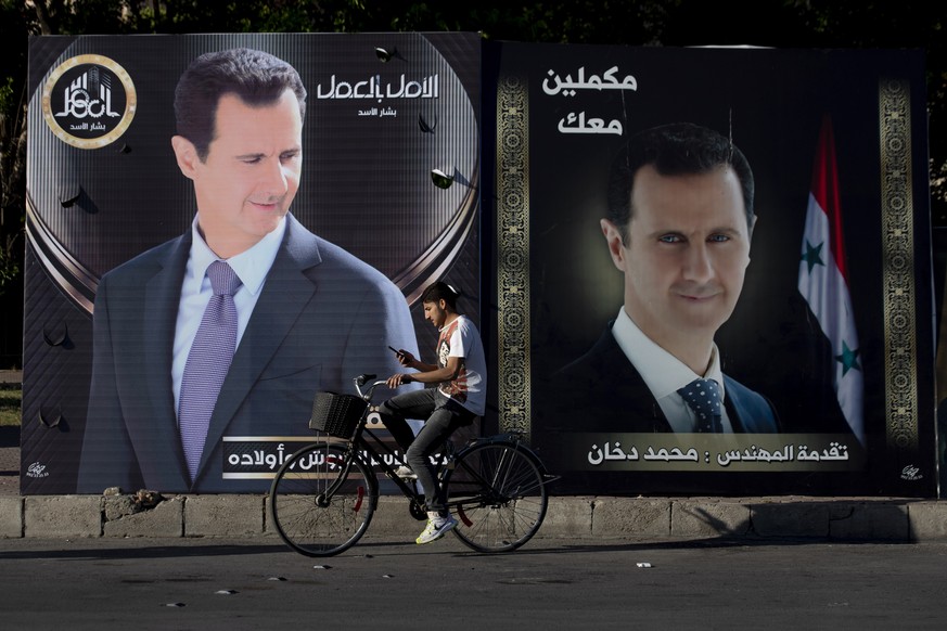 Ein Sieg des Machthabers Baschar al-Assad ist sehr wahrscheinlich, da die Herausforderer kaum bekannt sind.