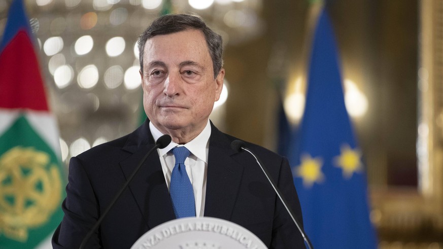Mario Draghi, der frühere Präsident der Europäischen Zentralbank, könnte bald Italien regieren.