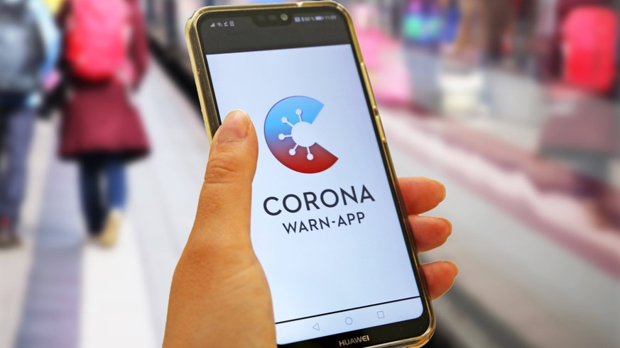 Corona-Warn-App der Bundesregierung *** Corona Warn App of the Federal Government Copyright: xx