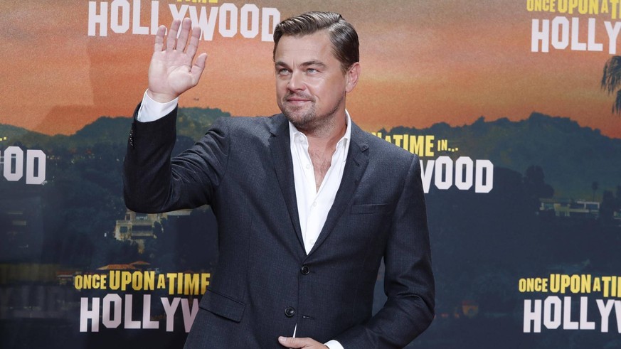 Leonardo DiCaprio bei Filmpremiere Once upon in Hollywood im Sony Center, Berlin. *** Leonardo DiCaprio at film premiere Once upon in Hollywood at Sony Center, Berlin